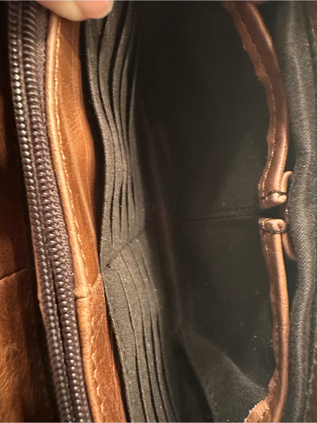 Nwt Aran Woollen Mills Irish Tweed & Leather Crossbody Bag Purse Celtic Motif — image 5 of 8